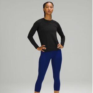 Lululemon Swiftly Relaxed Long Sleeve Shirt Size 10 Black